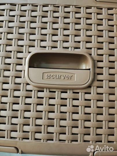 Корзина для белья из ротанга