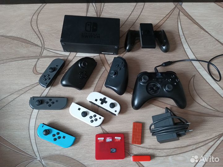 Nintendo Switch зарядное докстанция чехол