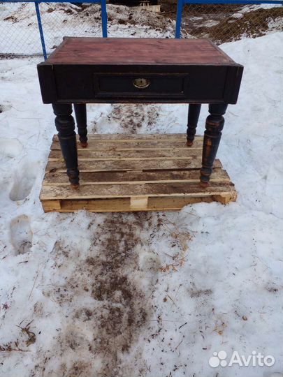 Стол деревянный винтаж