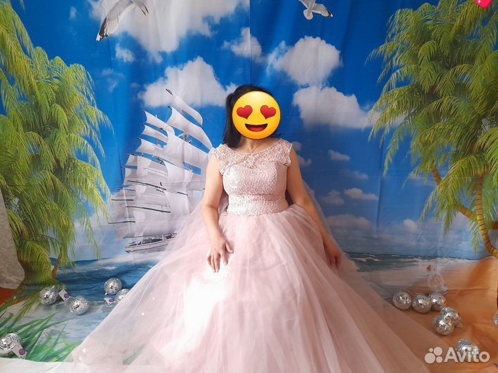 Платье женское 42 44 вечернее Бу