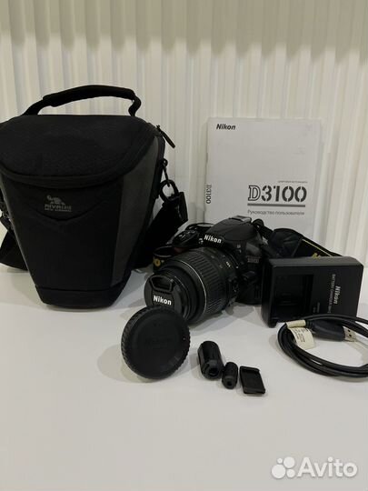 Зеркальный фотоаппарат nikon d3100