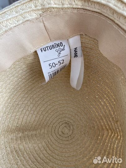Шляпа для девочки 50-52