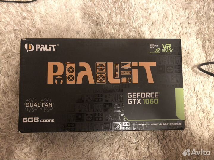 Видеокарта gtx 1060 6gb
