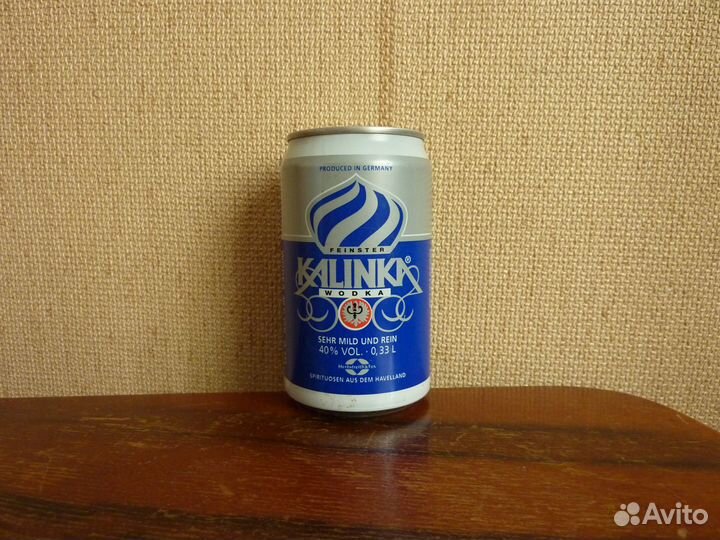 Банка kalinka 0.33L 199 год