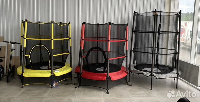 Батуты разных размеров