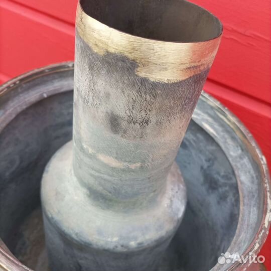 Самовар на дровах старинный