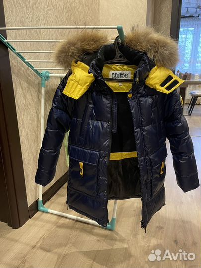 Пуховик kiko новая бирку оторвали ребенок перерос