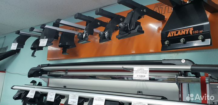 Багажники на любые автомобили рейлинги