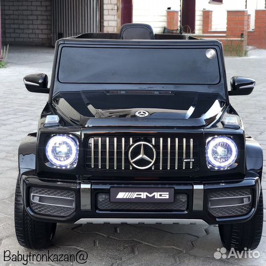Детский электромобиль мерседес G63 999 черный