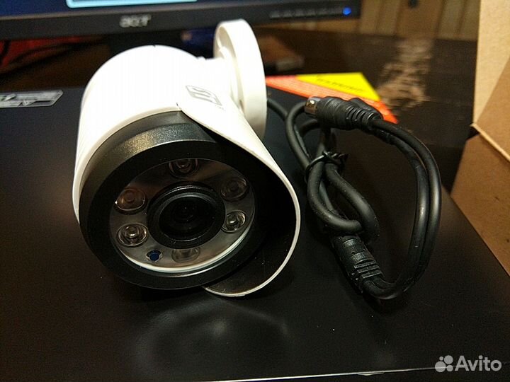 Видеонаблюдение 4 камеры (2Mpx 1080P)