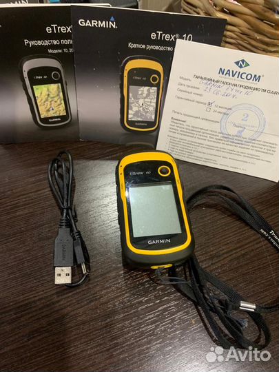 Спутниковый туристический навигатор Garmin eTrex10