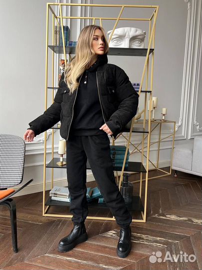 Шикарный костюм тройка 3 цвета Miu Miu куртка толс