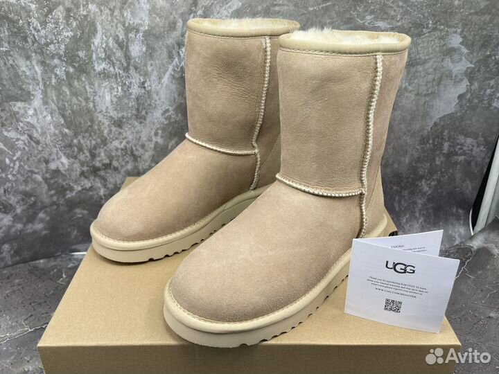 Угги Женские Ugg Classic Short Sand