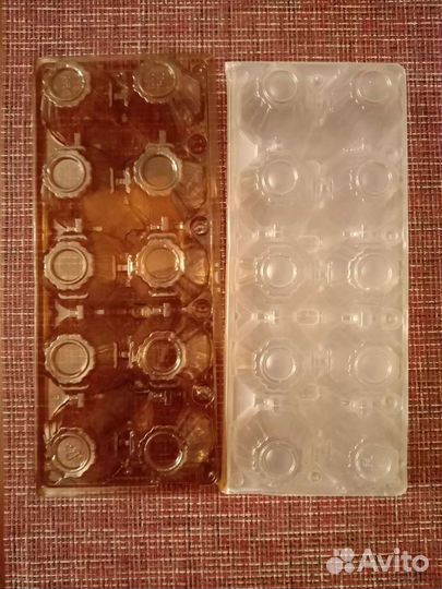 Ячейки (лотки) для яиц куриных и перепелиных