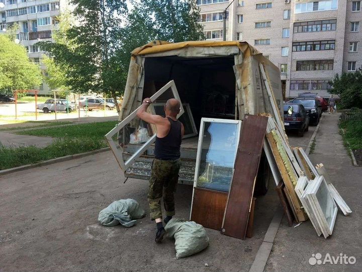 Вывоз мусора с грузчиками