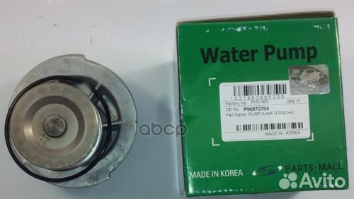 Помпа водяная chevrolet aveo(T200) PMC 96872704