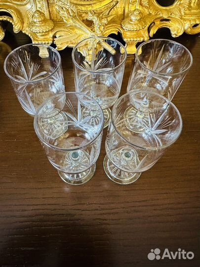 Стопки, лафитники, рюмки, бокалы СССР