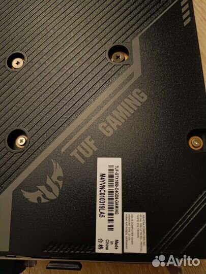 Видеокарта Asus Tuf Gaming Geforce gtx 1650 4gb