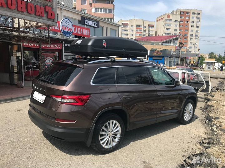 Автобокс на крышу Skoda Karoq