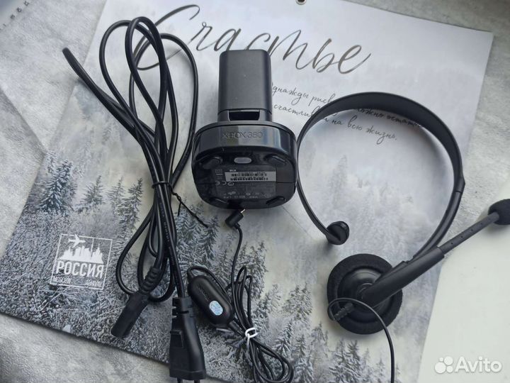 Xbox360 зарядка оригинал +1 акб + гарнитура в дар