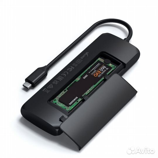 Адаптер Satechi USB-C Hybrid Multiport Adapter