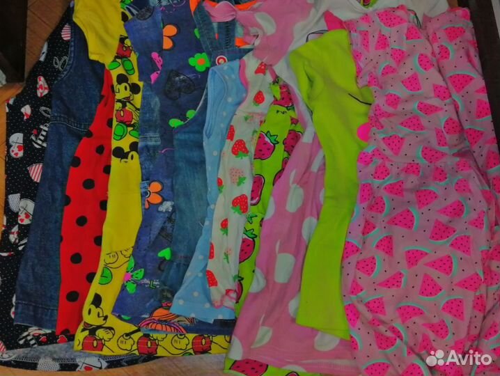 Детская одежда для девочек пакетом