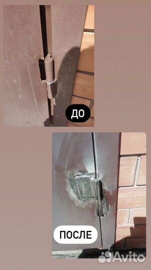 Ремонт металлических дверей и продажа