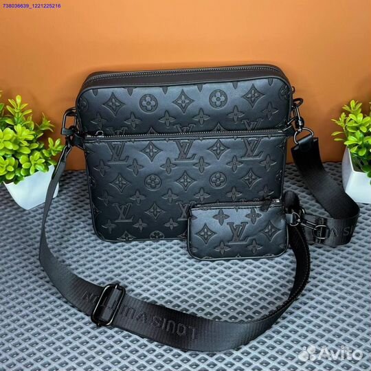 Сумка через плечо Louis Vuitton Trio Messenger (Ар