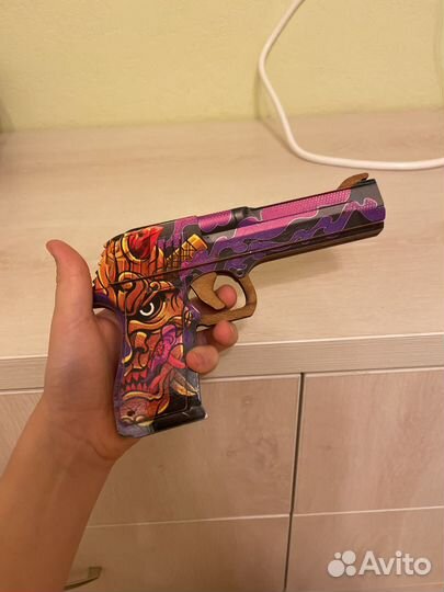 Пистолет резинковый