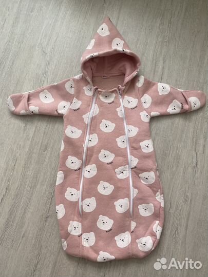 Конверт на прогулку с начесом