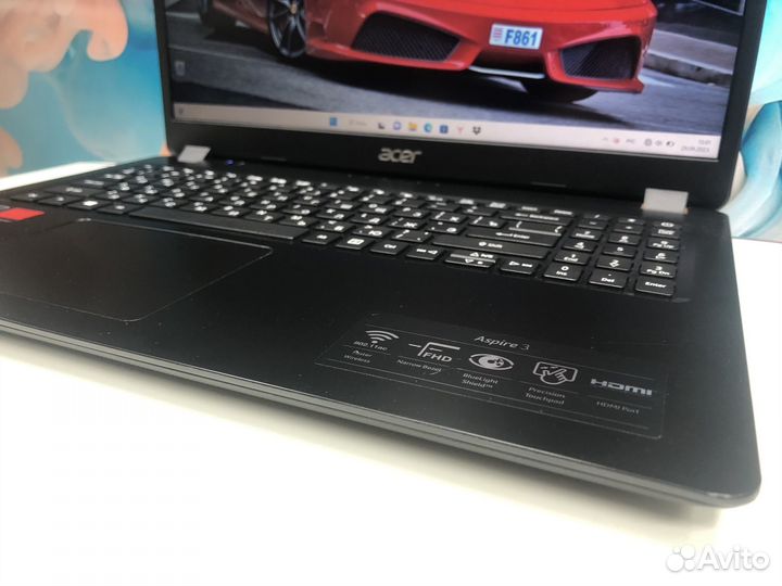 Ноутбук Acer FullHD Ryzen 3/8GB/256gbssd/520X 2GB