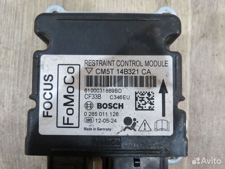 Блок Air Bag Ford Focus 3