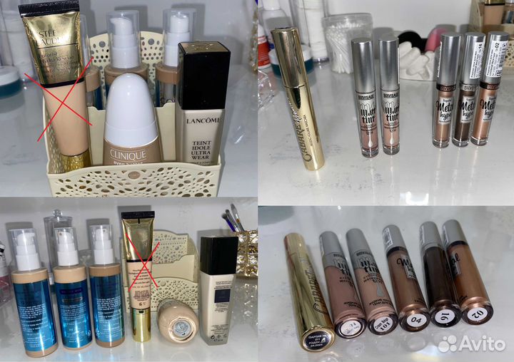 Косметика и оборудование для визажиста
