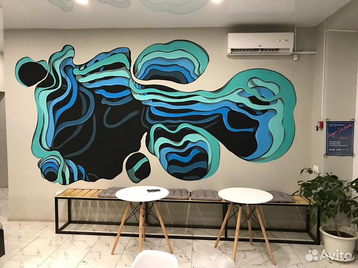 Граффити. Роспись стен. Барельеф. Декорирование