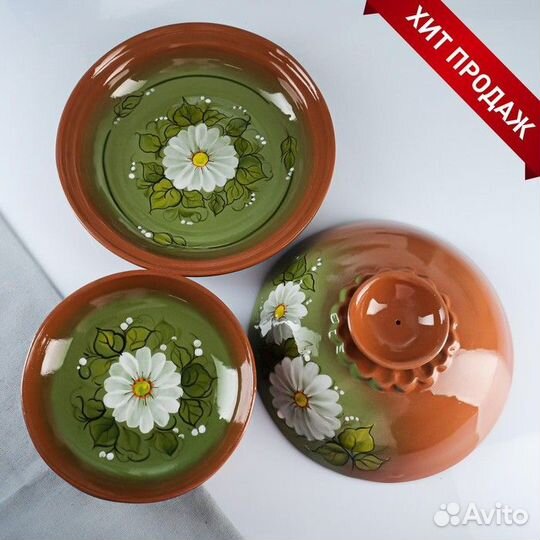 Набор для блинов 7 предметов: 1 шт. блинница, 6 шт