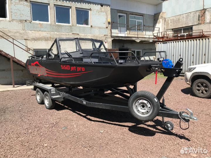 Лодка борус 550 jet pro водомёт