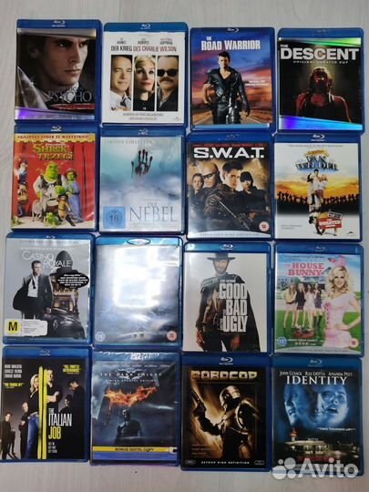 Bluray фирменный диски без перевода