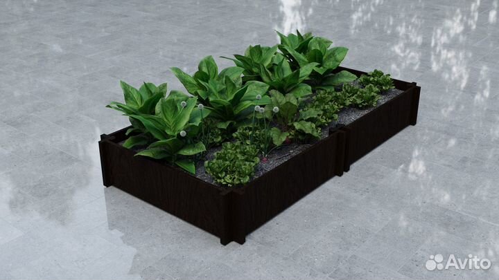 Грядки конструктор из влагостойкой фанеры, ламинир