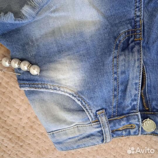 Шорты джинсовые