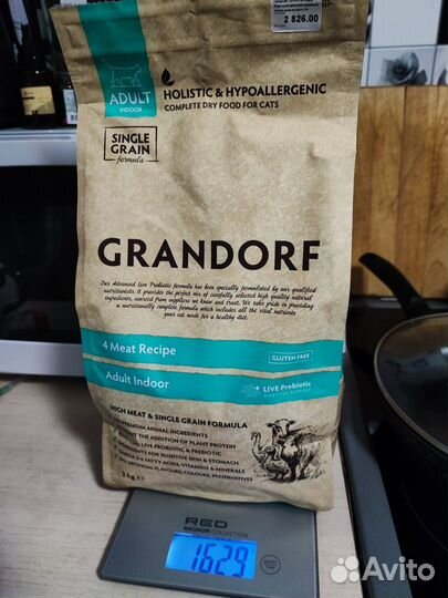 Корм для кошек Grandorf