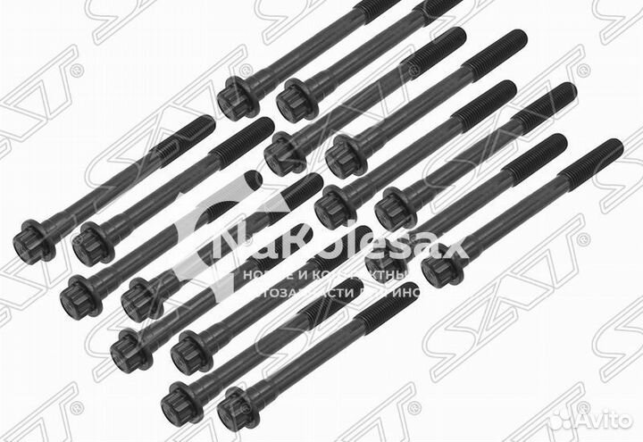 Болт гбц (комплект) toyota 1MZ-FE