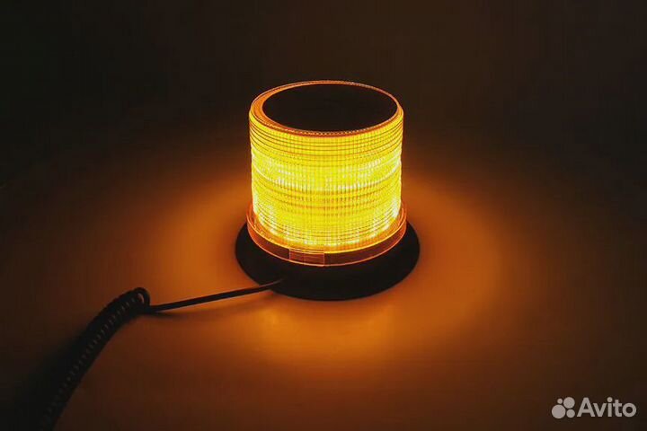 Маяк светодиодный 10-30V (желтый) (RD-205)