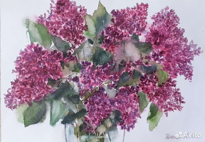 Картины акварелью 