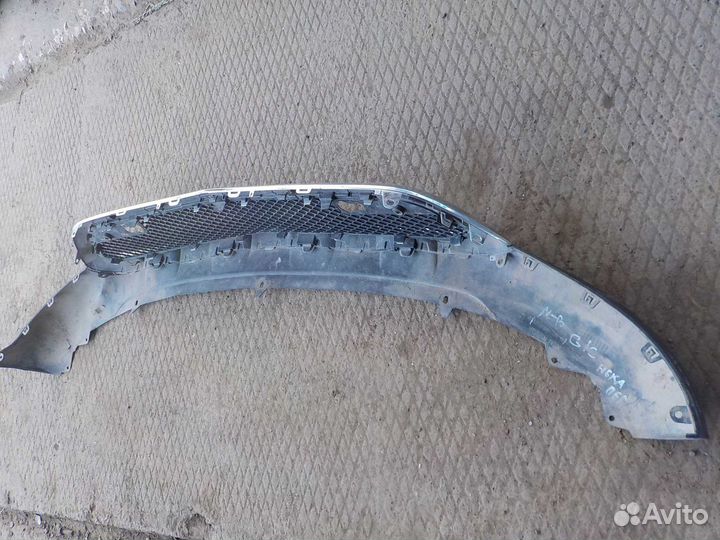 Накладка на бампер mercedes gls x253 передняя