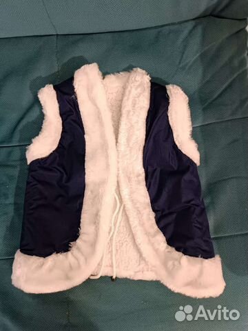Карнавальный костюм меховой жилет