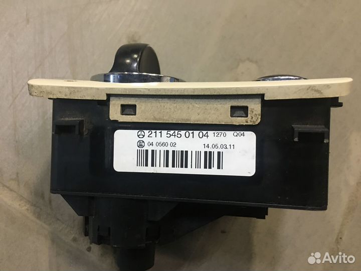 Переключатель света блок mercedes W211 W219