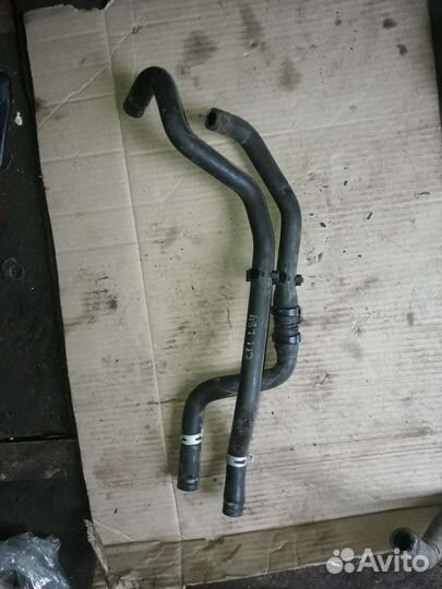 Патрубок печки логан 1