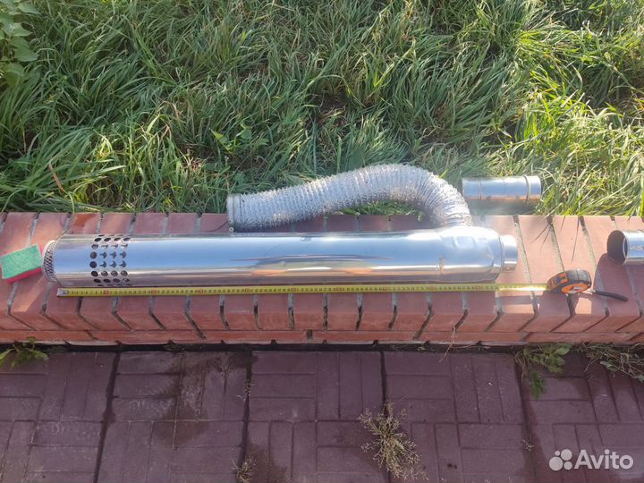Труба для дымохода коаксиальная с раздельн