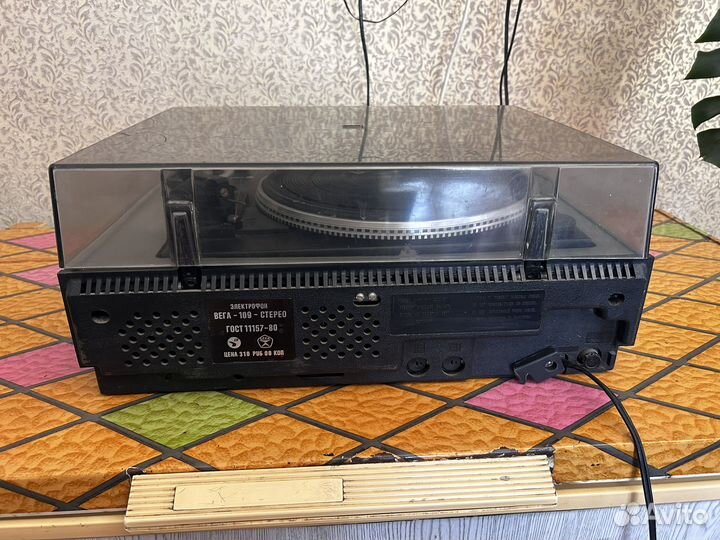 Проигрыватель винила вега 109