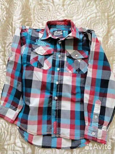 Рубашка на мальчика рост 134